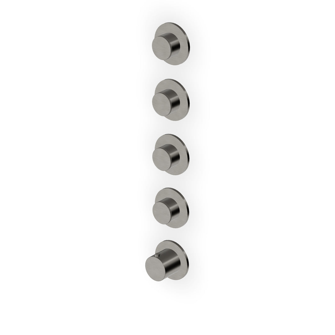 Octo Built-in Thermostatic Shower Mixer 4 Stop Valves Bathroom Faucets Zucchetti