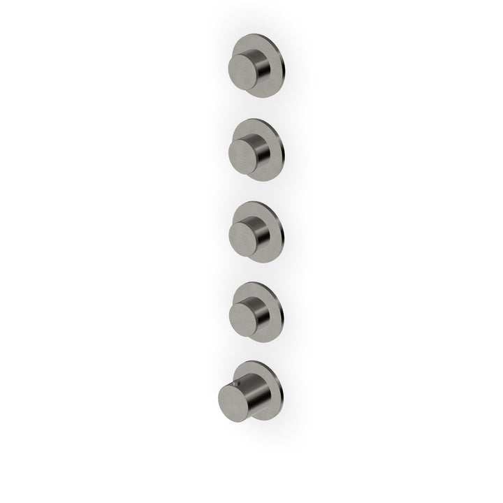 Octo Built-in Thermostatic Shower Mixer 4 Stop Valves Bathroom Faucets Zucchetti
