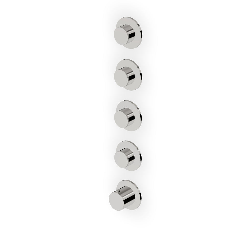 Octo Built-in Thermostatic Shower Mixer 4 Stop Valves Bathroom Faucets Zucchetti