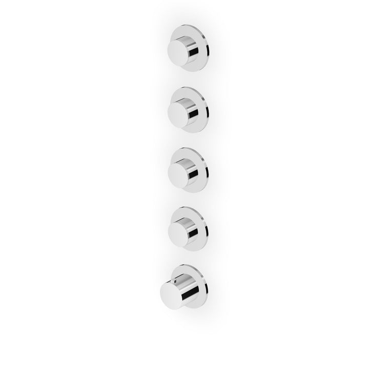 Octo Built-in Thermostatic Shower Mixer 4 Stop Valves Bathroom Faucets Zucchetti