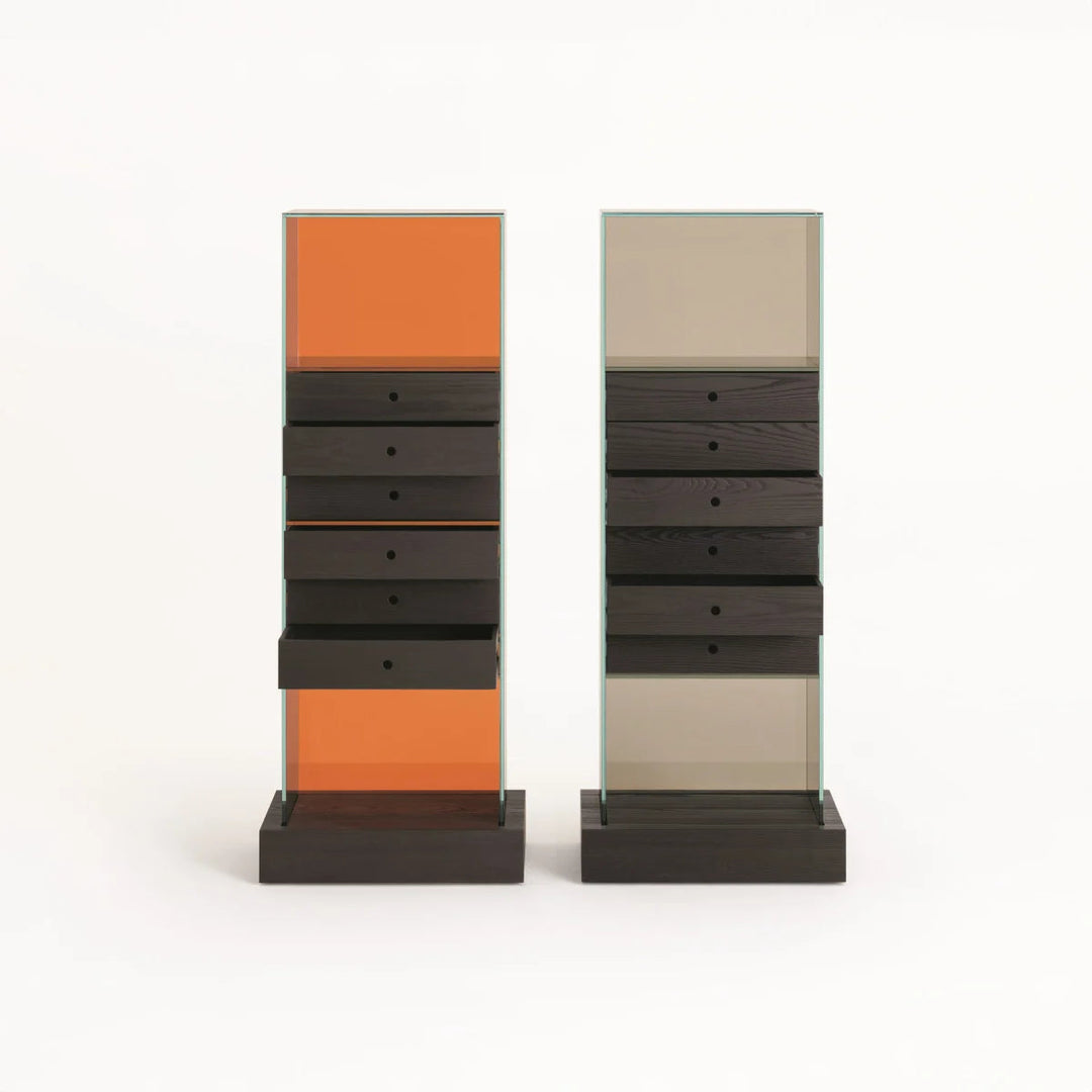 Mandarin Chest of Drawers Storage Glas Italia   