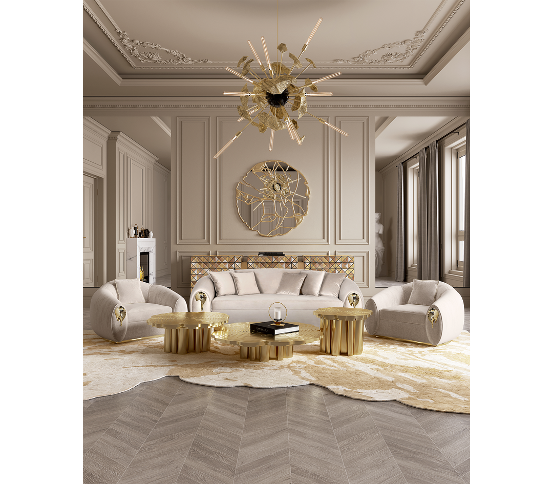 fortuna gold center table Others Boca Do Lobo