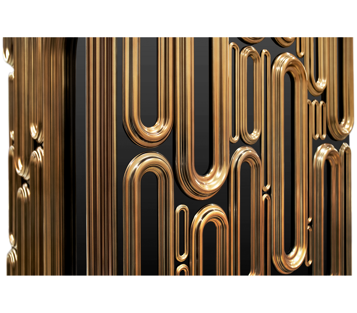 oblong gold cabinet Cabinets Boca Do Lobo