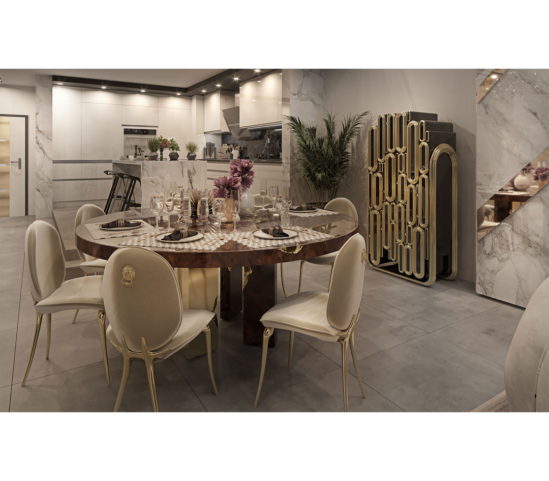 oblong gold cabinet Cabinets Boca Do Lobo