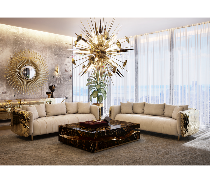 quarry carrara marble center table - Image 40