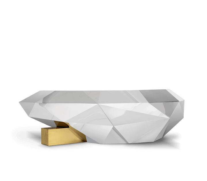 diamond center table Coffee Tables Boca Do Lobo Stainless Steel