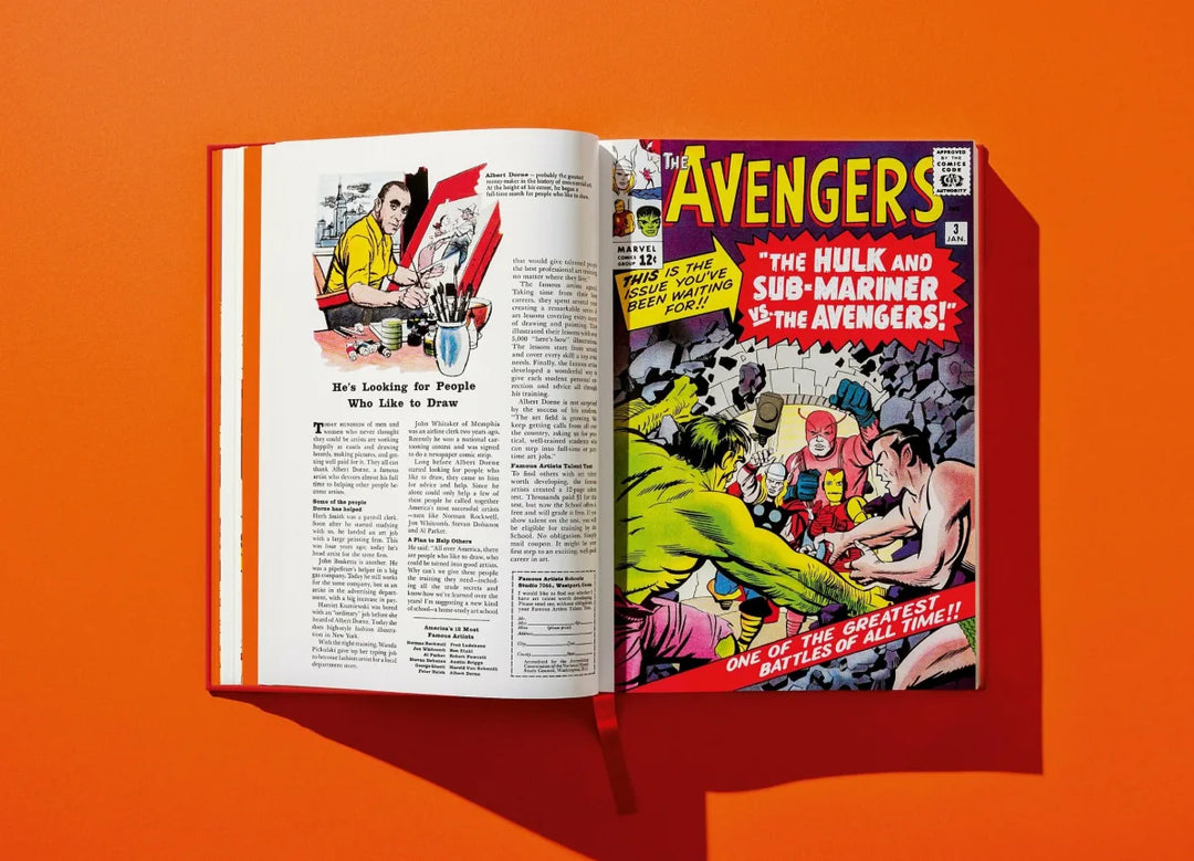 Marvel Comics Library. Avengers. Vol․ 1․ 1963–1965 Print Books Taschen   