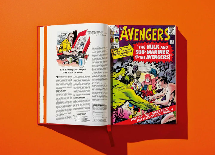 Marvel Comics Library. Avengers. Vol․ 1․ 1963–1965 Print Books Taschen   