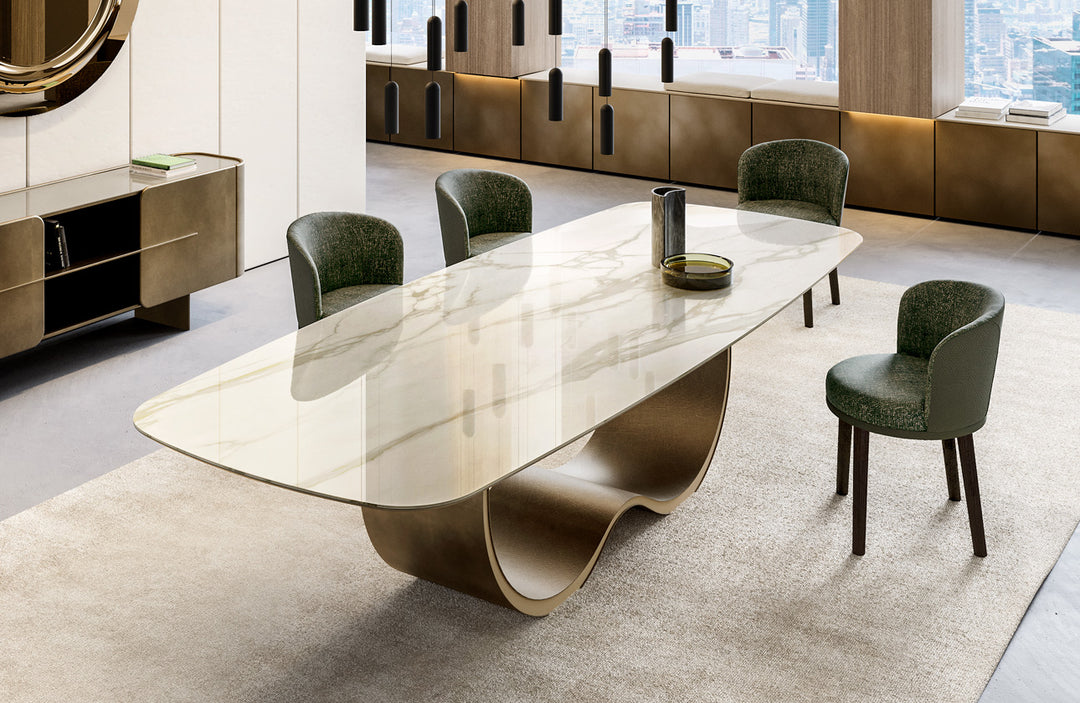 ALISEI CERAMIC TOP DINING TABLE Kitchen & Dining Room Tables Eforma   