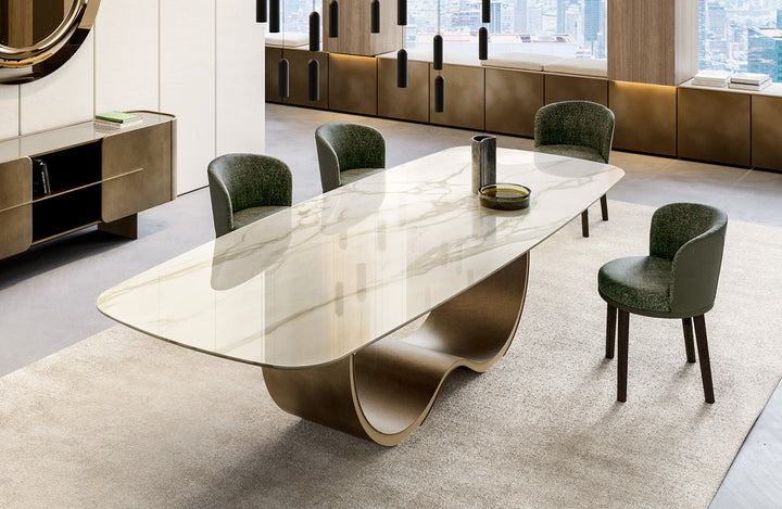 ALISEI CERAMIC TOP DINING TABLE Kitchen & Dining Room Tables Eforma   