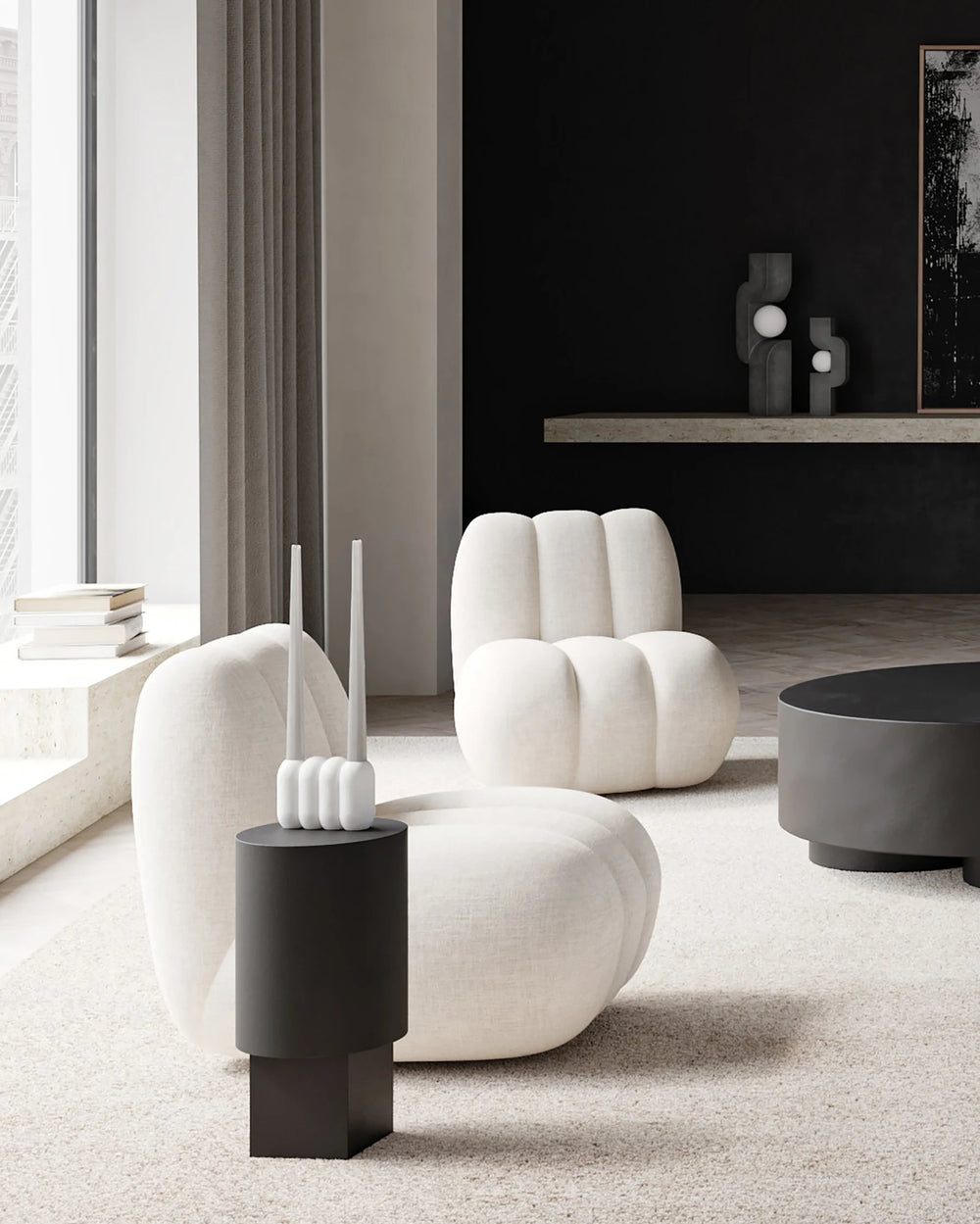 Toe Chair - Linen Chair 101 Copenhagen   