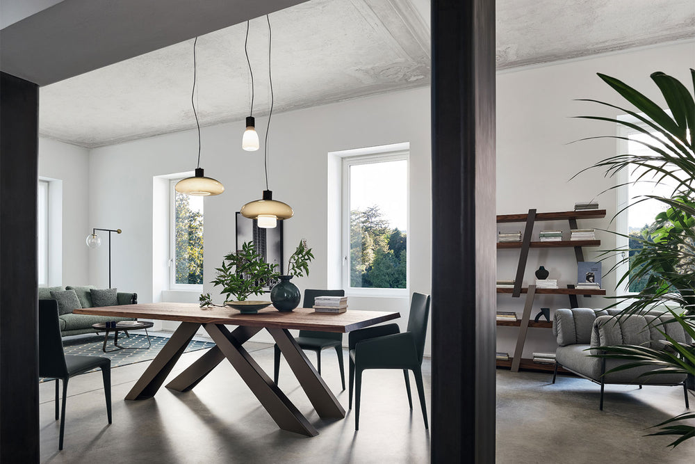 Acquerelli Double Glass Suspension Light Bonaldo