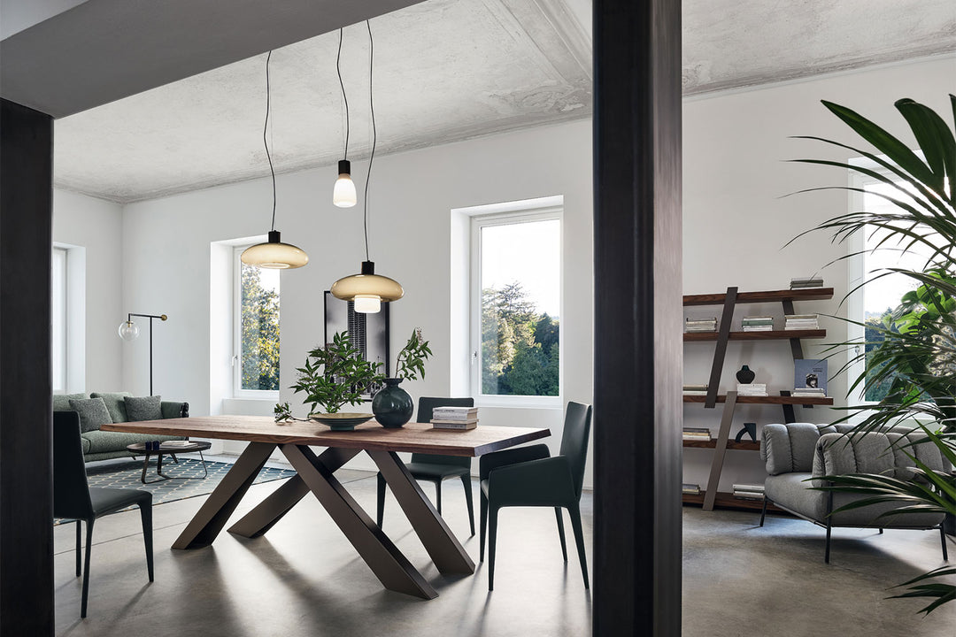 Acquerelli Double Glass Suspension Light Bonaldo