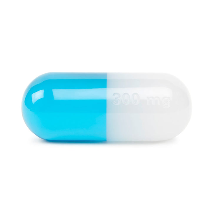 Medium Acrylic Pill Jonathan Adler Teal
