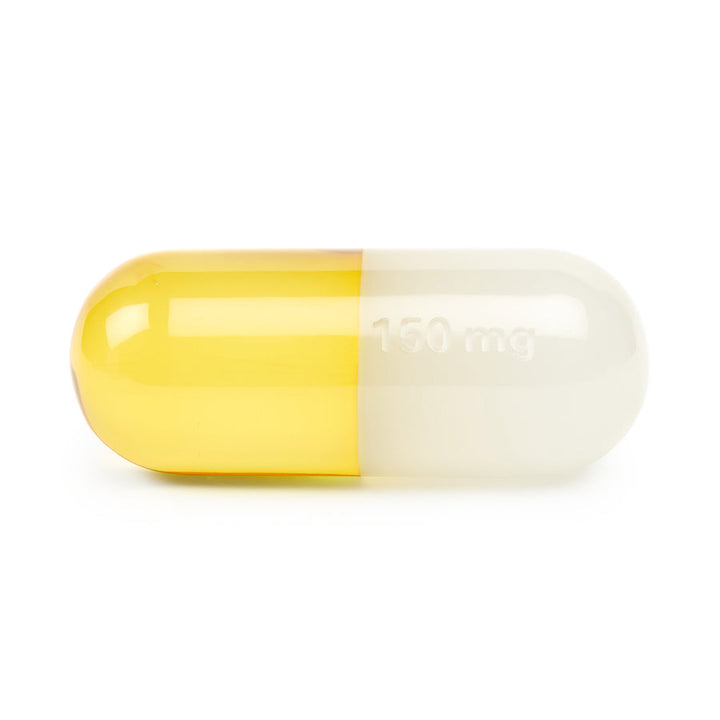 Small Acrylic Pill Jonathan Adler Yellow