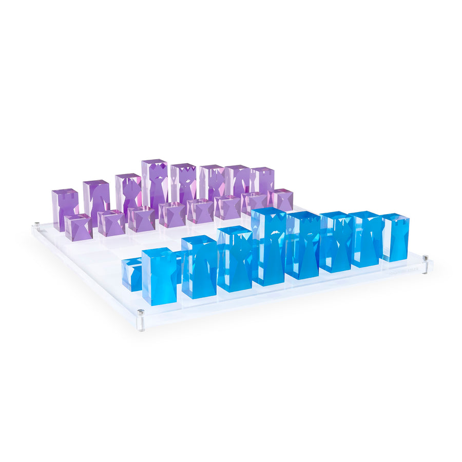 Acrylic Chess Set Jonathan Adler