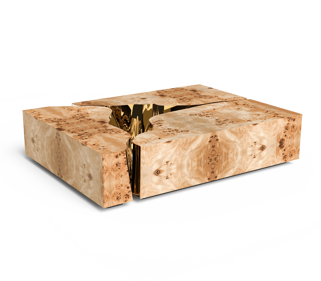 Lapiaz Center Table  Boca Do Lobo Poplar Root  