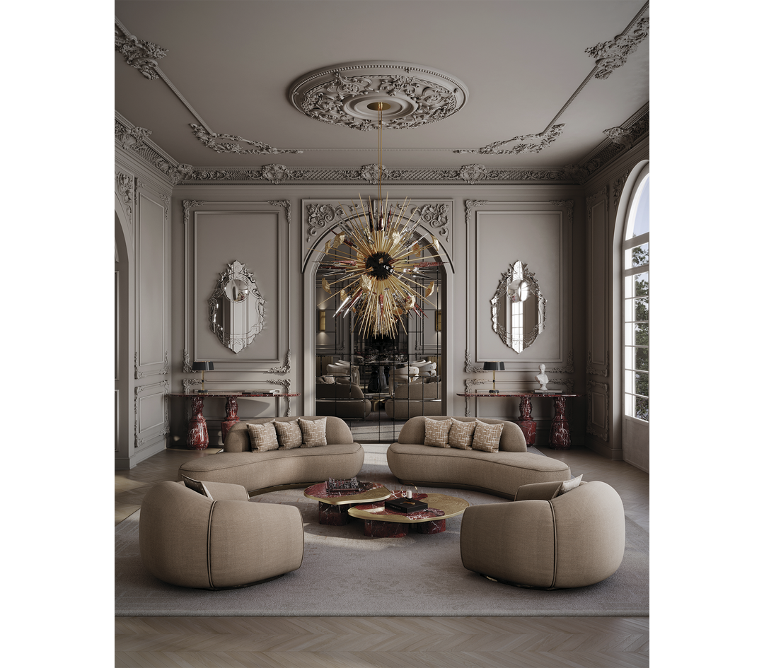 outburst black chandelier Lighting Boca Do Lobo