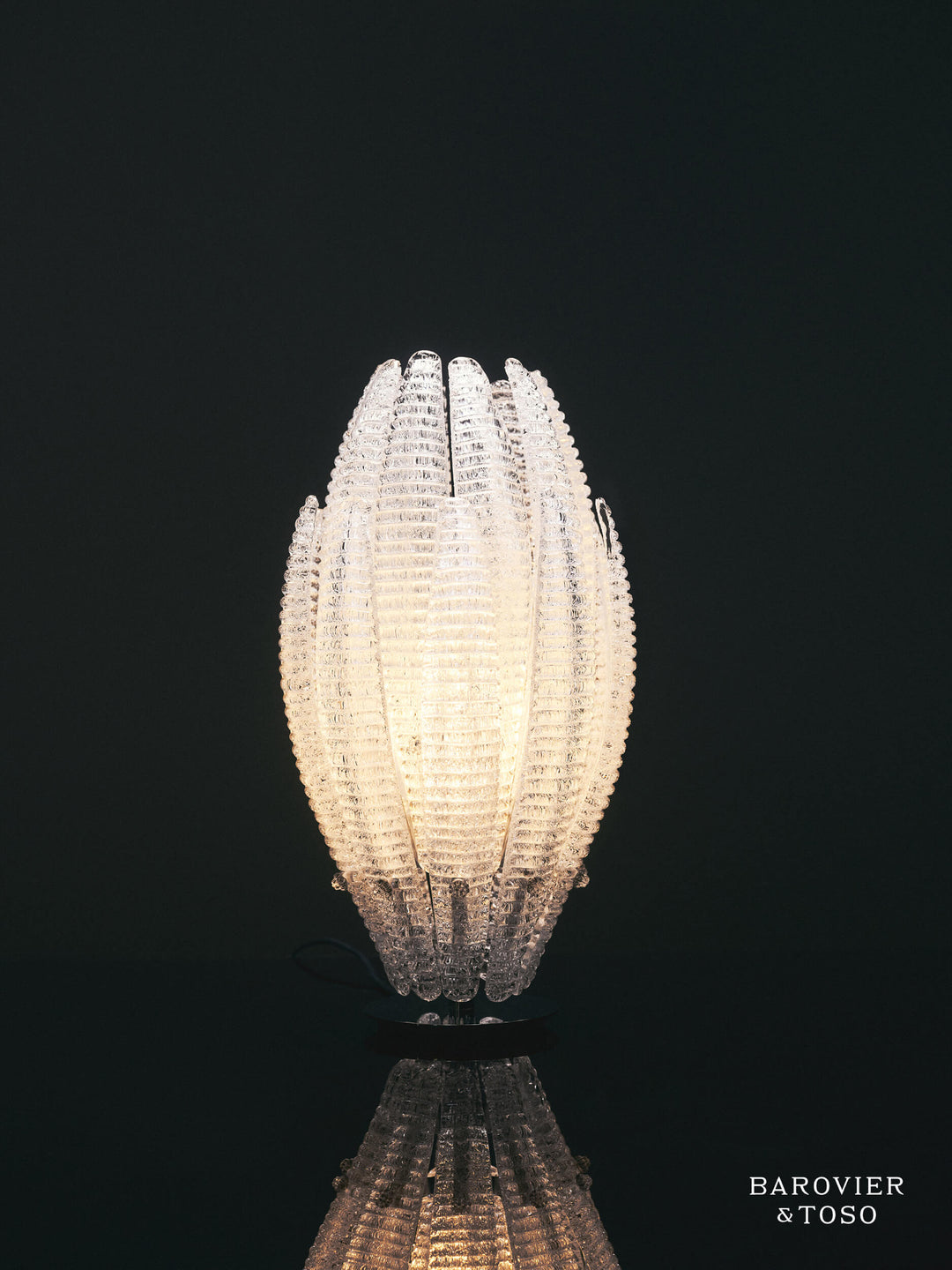 Agave Table Lamp by Barovier&amp;Toso Murano Table Lamps Barovier & Toso
