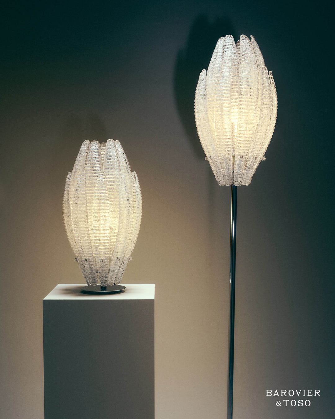 Agave Table Lamp by Barovier&amp;Toso Murano Table Lamps Barovier & Toso