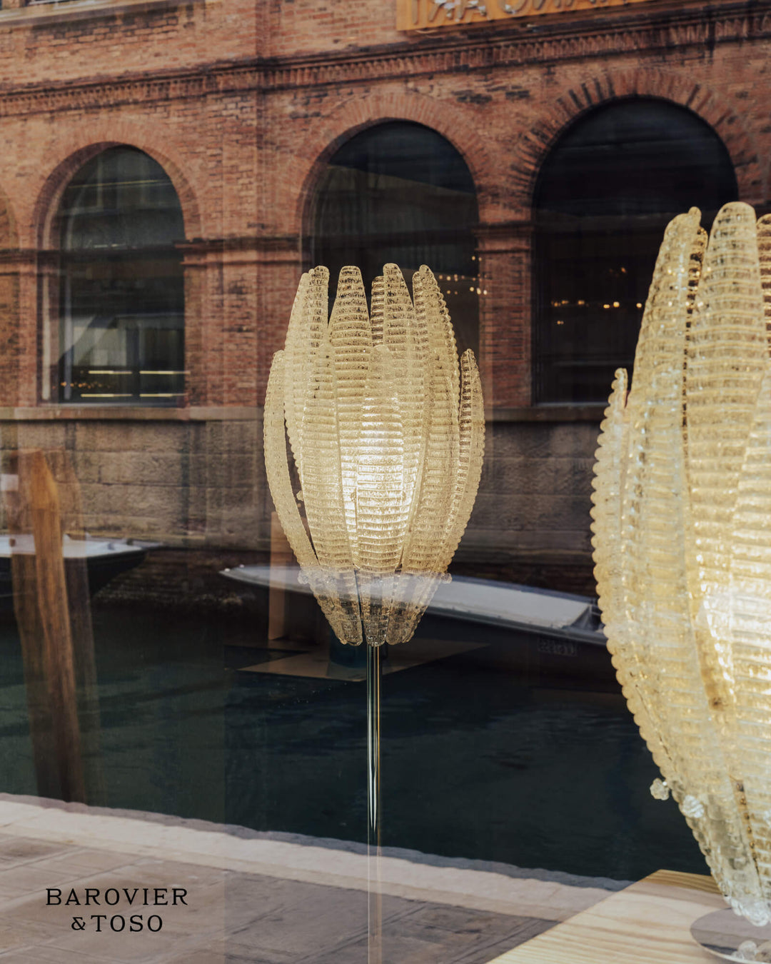 Agave Table Lamp by Barovier&amp;Toso Murano Table Lamps Barovier & Toso