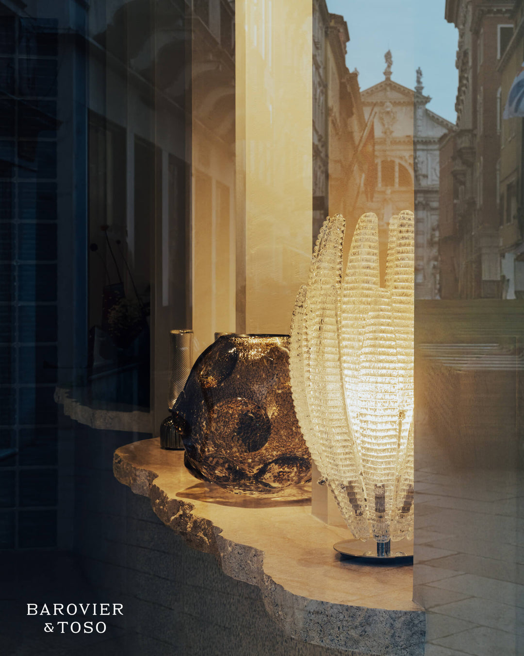 Agave Table Lamp by Barovier&amp;Toso Murano Table Lamps Barovier & Toso