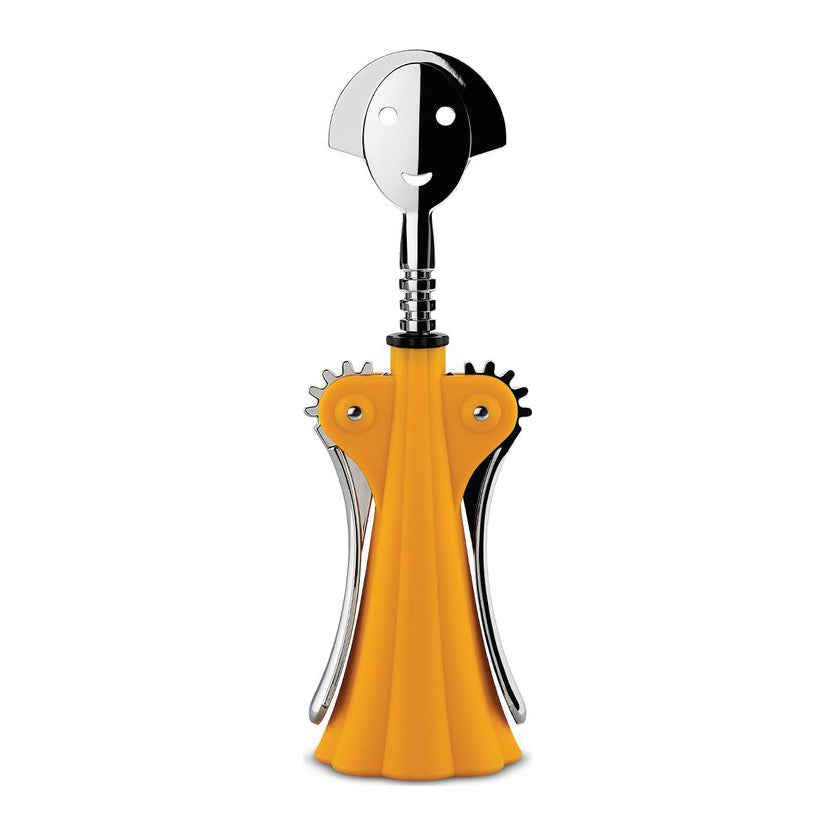 Anna G. Corkscrew Barware Alessi Yellow