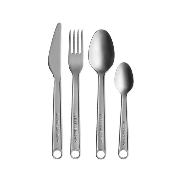Conversational Objects Cutlery 4-Piece Set Flatware Alessi
