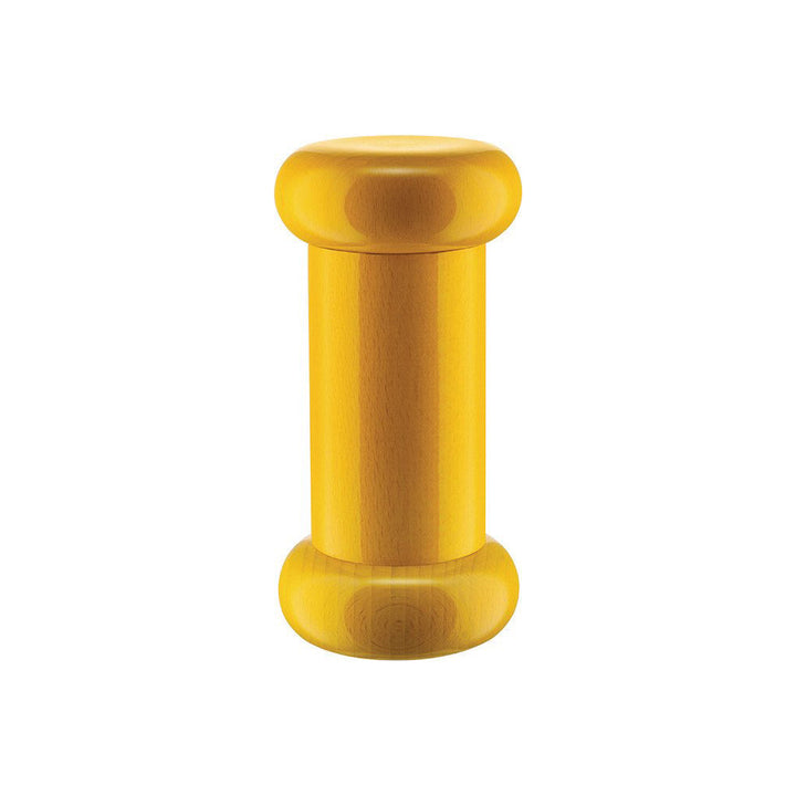 Ettore Sottsass Cylinder Salt/Pepper and Spice Grinder Kitchen Tools & Utensils Alessi Yellow