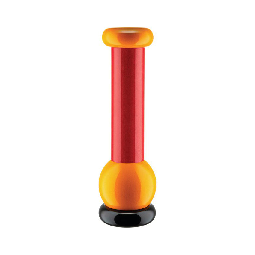 Ettore Sottsass Pepper Mill Kitchen Tools & Utensils Alessi Red / Yellow / Black