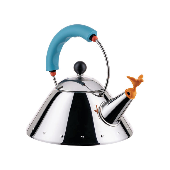 Kettle with Bird Shaped Whistle Serveware Alessi