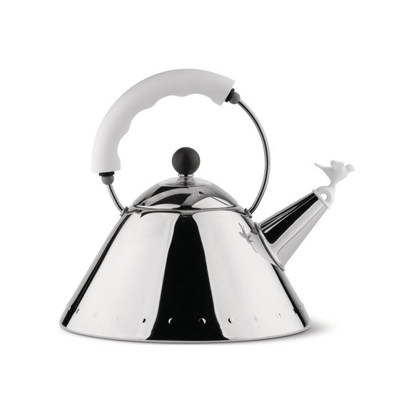 Kettle with Bird Shaped Whistle Serveware Alessi