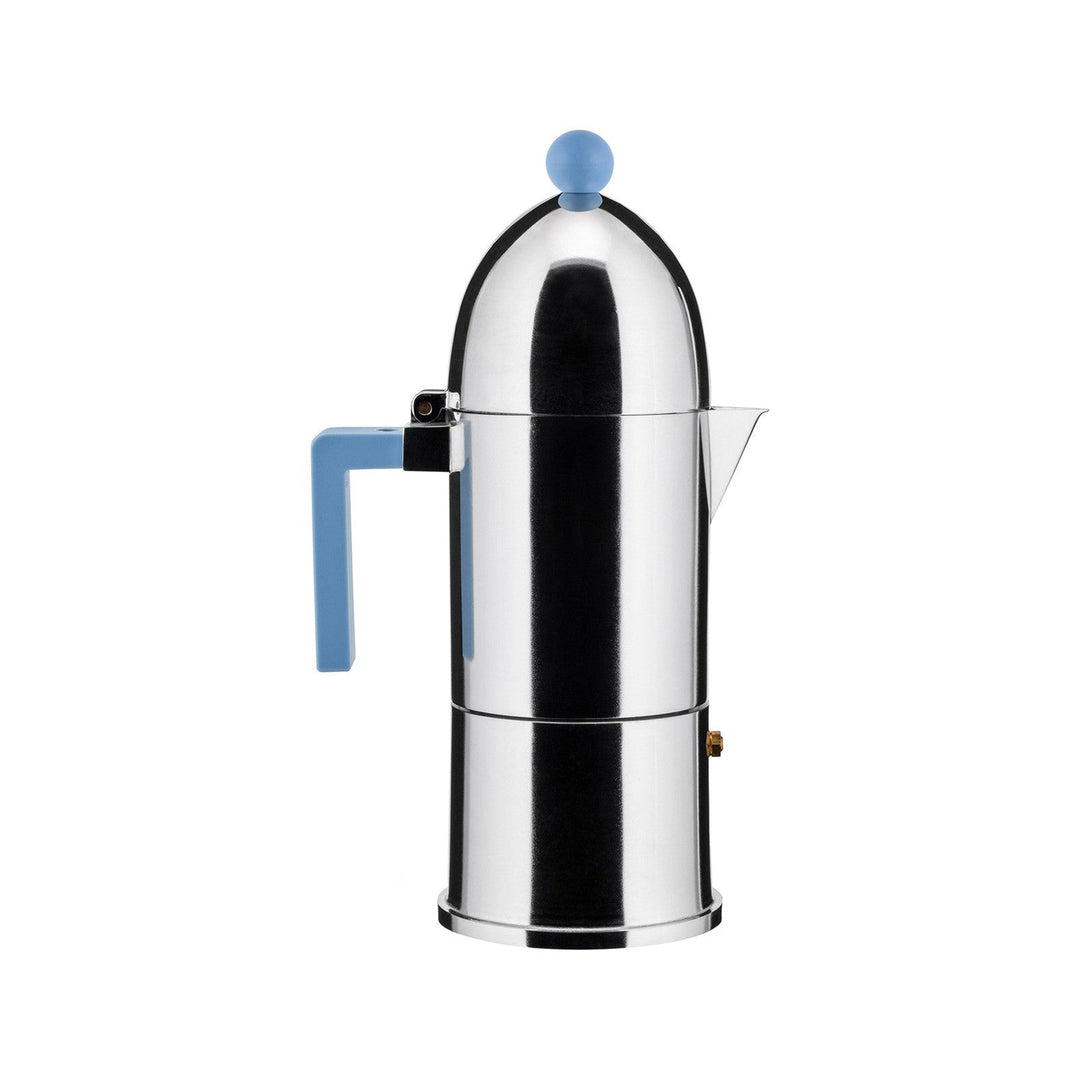 La Cupola Espresso Coffee Induction Maker Drip Coffee Makers Alessi Light Blue