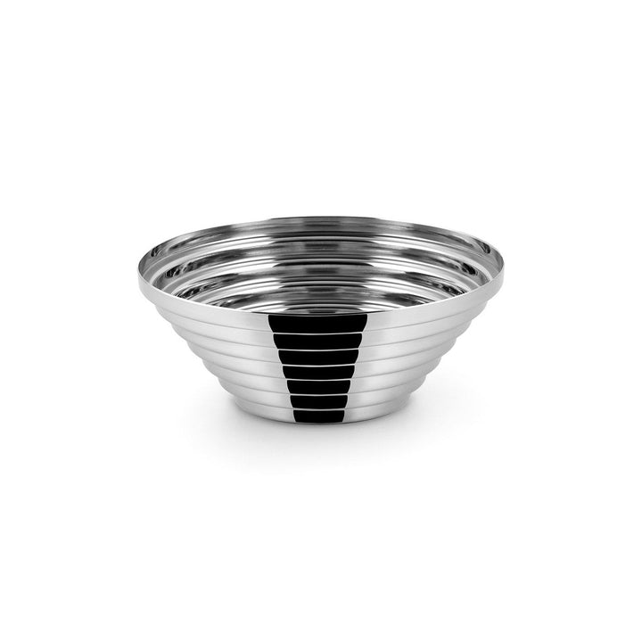 Maya Round Basket Decor Alessi Steel Small: 7.9 in diameter