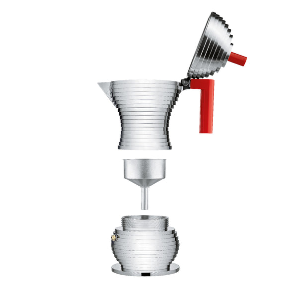 Michele De Lucchi Induction Pulcina Espresso Coffee Maker Coffee Makers & Espresso Machines Alessi