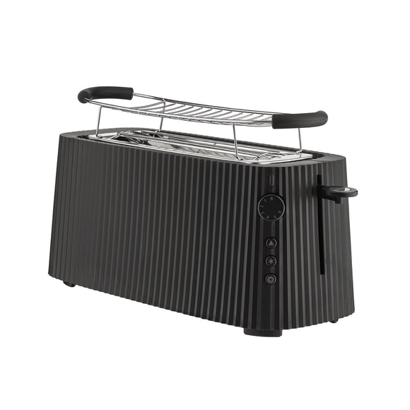 Plisse 4 Slice Toaster With Warming Rack Kitchen Tools & Utensils Alessi