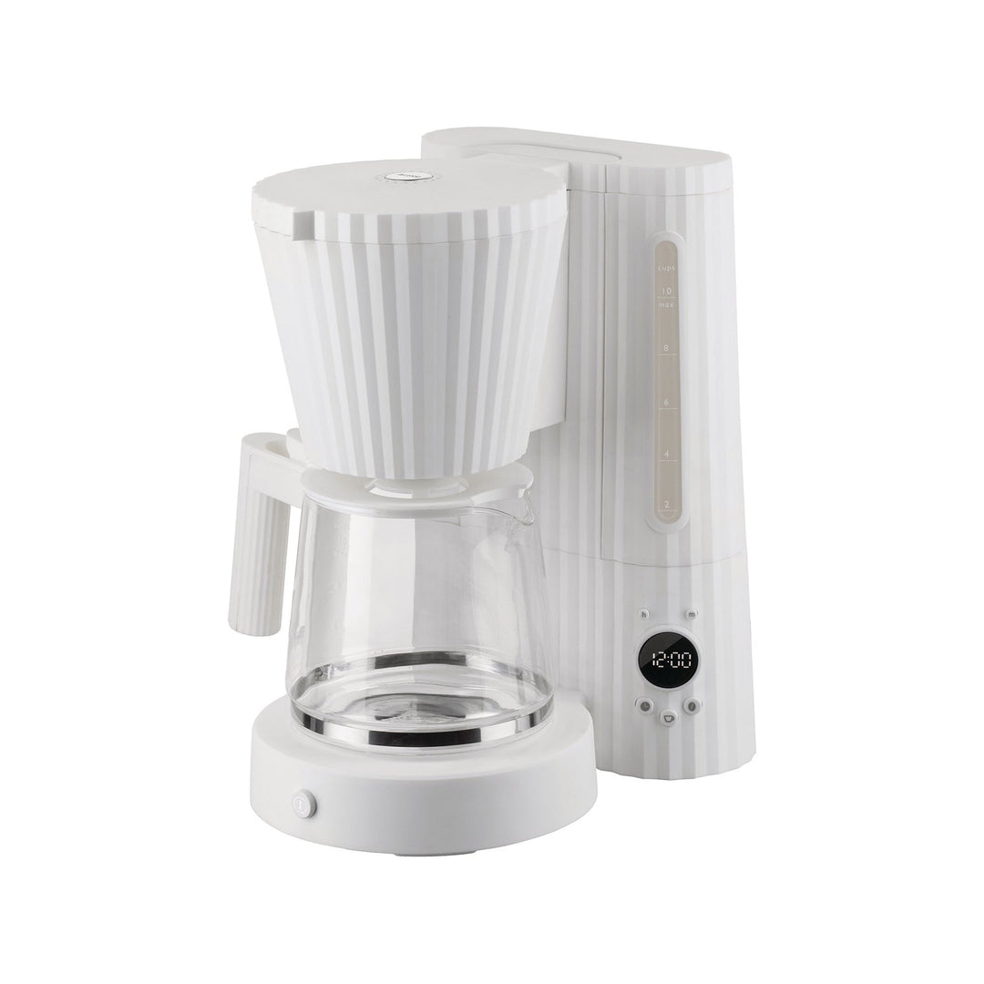 Plisse Drip Coffee Maker Coffee Makers & Espresso Machines Alessi White