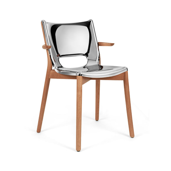 Poêle Dining Chair with Armrest Chairs Alessi