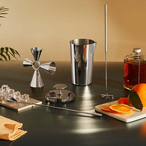 Tending Box Quadri Combo Jigger Barware Alessi