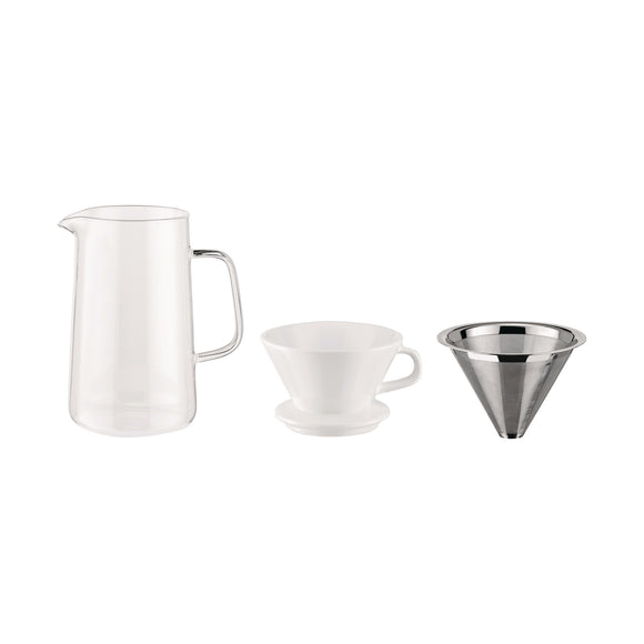 Slow Drip Coffee Maker & Grinder Set Drip Coffee Makers Alessi