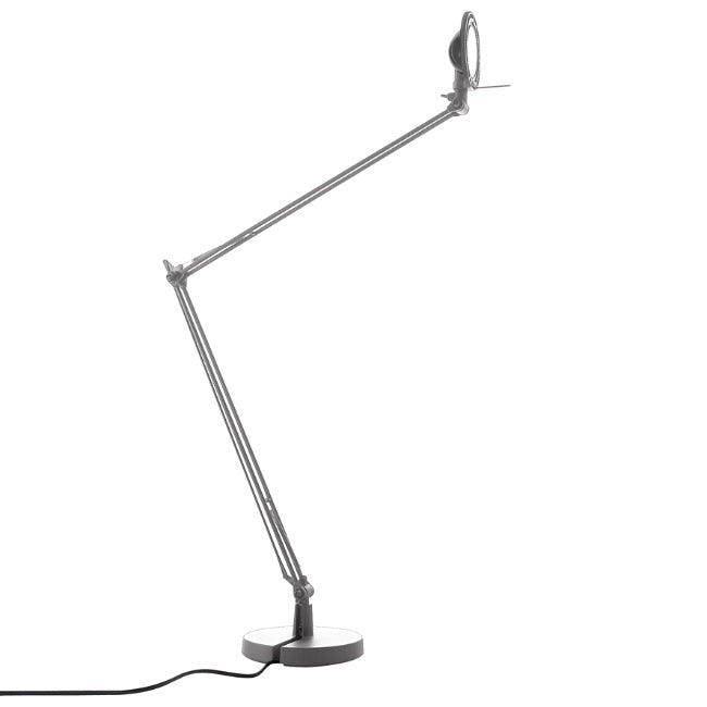 Berenice Table Lamp Desk Lamps Luceplan Aluminum Black Small: 24 in width