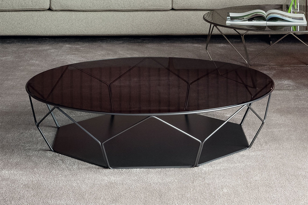 Arbor Coffee Table with Solid Base Bonaldo