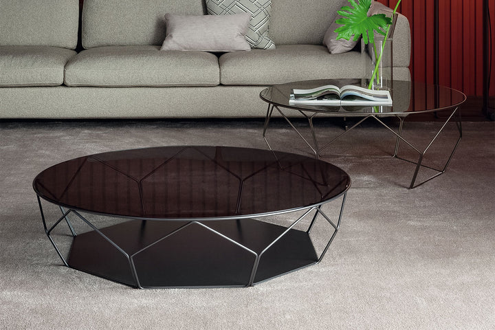 Arbor Coffee Table with Solid Base Bonaldo