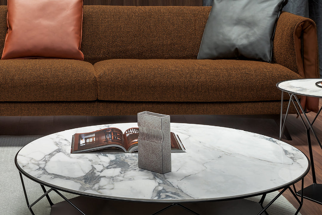 Arbor Coffee Table with Solid Base Bonaldo