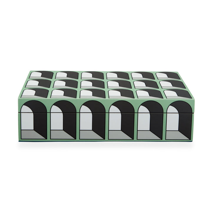 Large Arcade Lacquer Box Jonathan Adler Default Title