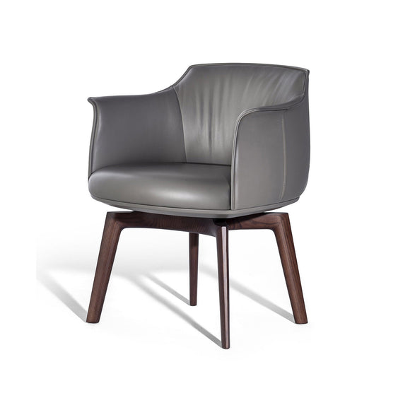 Archibald Small Swivel Armchair Chairs Poltrona Frau