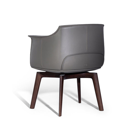 Archibald Small Swivel Armchair Chairs Poltrona Frau