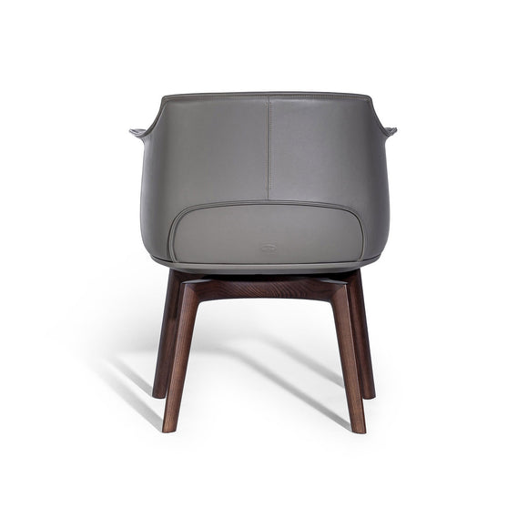 Archibald Small Swivel Armchair Chairs Poltrona Frau