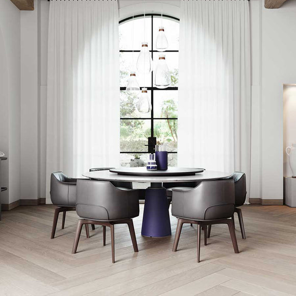Archibald Small Swivel Armchair Chairs Poltrona Frau