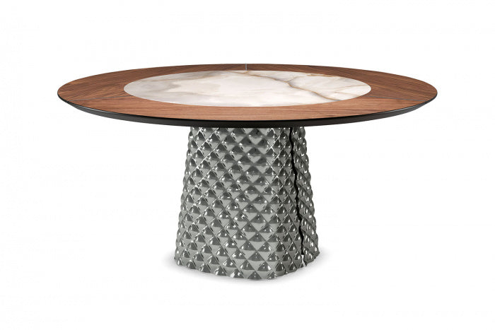 Atrium Ker-Wood Round Dining Table Dining Table Cattelan Italia   